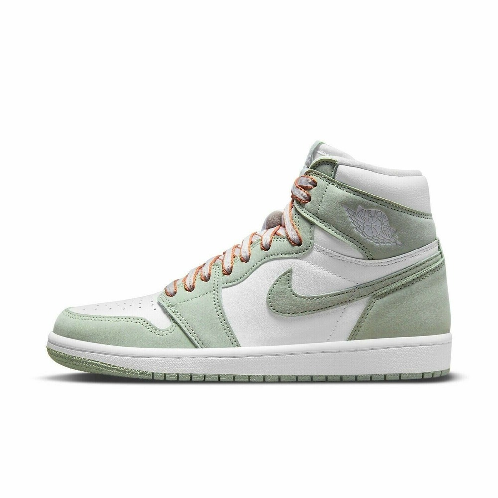 Nike Women's Jordan 1 Retro High OG Seafoam Sneakers Shoes CD0461-002 Size 12W